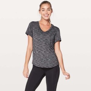 Lululemon Meant To Move Tee
Heathered Black